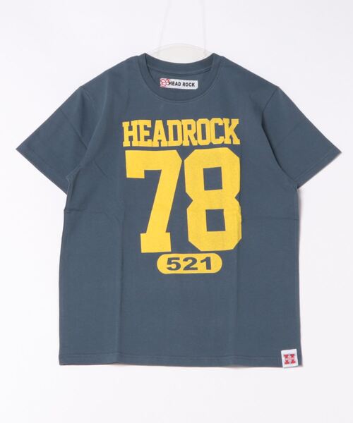 HEAD ROCK(ヘッドロック)の「半袖Tシャツ(大人)(Tシャツ/カットソー・レディース・ネイビー/ベージュ/オートミール/スミクロ・185/175/165)」の4枚目の写真
