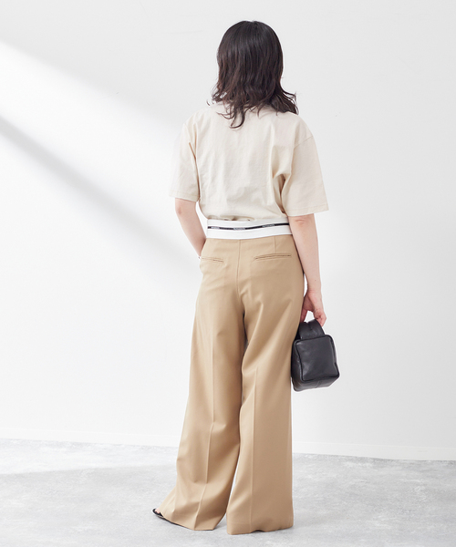 MIXTA（ミクスタ）の「《追加2》《別注》【MIXTA/ミクスタ】TABBY CAT HANGOUT CREW T-SH：Tシャツ（Tシャツ/カットソー・レディース・ブラック/アイボリー/ネイビー・MEDIUM）」の4枚目の写真