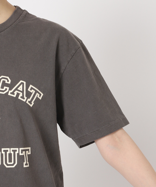 MIXTA（ミクスタ）の「《追加2》《別注》【MIXTA/ミクスタ】TABBY CAT HANGOUT CREW T-SH：Tシャツ（Tシャツ/カットソー・レディース・ブラック/アイボリー/ネイビー・MEDIUM）」の19枚目の写真