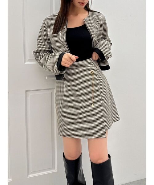 dazzlin(ダズリン)の「レディミニスカート(スカート・レディース・キャメル/その他1/オフホワイト/ベージュ・SMALL/MEDIUM)」の14枚目の写真