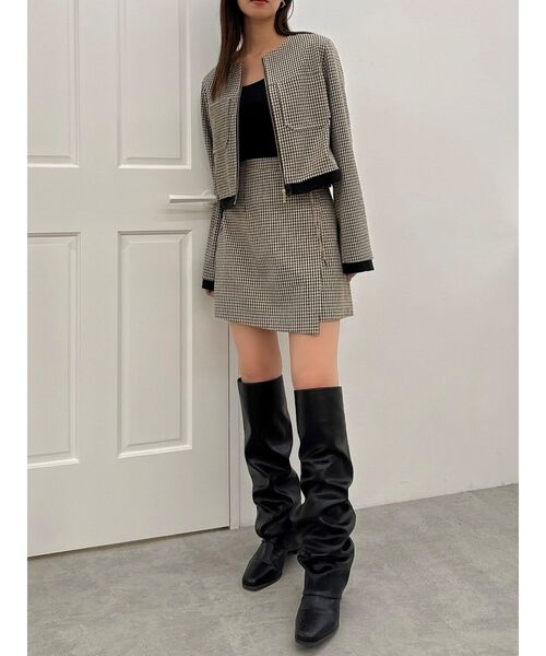 dazzlin(ダズリン)の「レディミニスカート(スカート・レディース・キャメル/その他1/オフホワイト/ベージュ・SMALL/MEDIUM)」の10枚目の写真