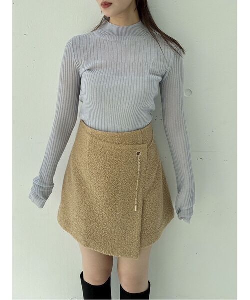 dazzlin(ダズリン)の「レディミニスカート(スカート・レディース・キャメル/その他1/オフホワイト/ベージュ・SMALL/MEDIUM)」の21枚目の写真