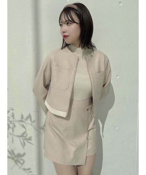 dazzlin(ダズリン)の「レディミニスカート(スカート・レディース・キャメル/その他1/オフホワイト/ベージュ・SMALL/MEDIUM)」の16枚目の写真