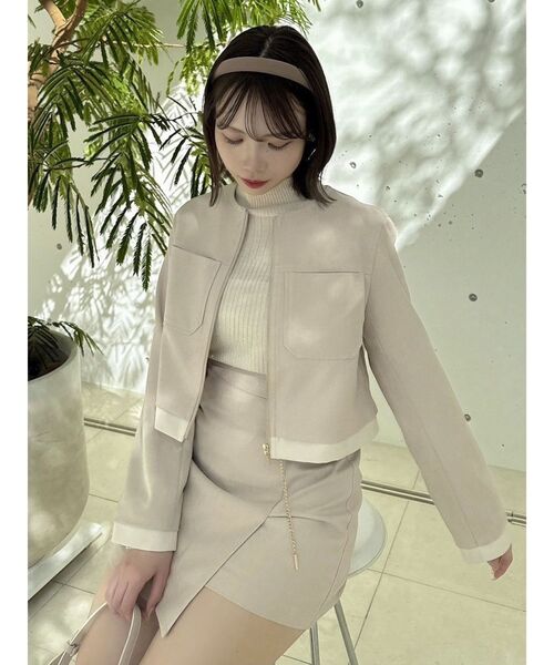 dazzlin(ダズリン)の「レディミニスカート(スカート・レディース・キャメル/その他1/オフホワイト/ベージュ・SMALL/MEDIUM)」の18枚目の写真