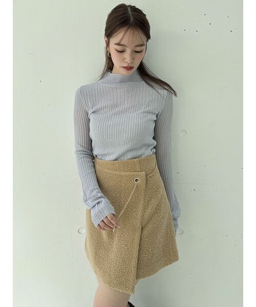 dazzlin(ダズリン)の「レディミニスカート(スカート・レディース・キャメル/その他1/オフホワイト/ベージュ・SMALL/MEDIUM)」の22枚目の写真