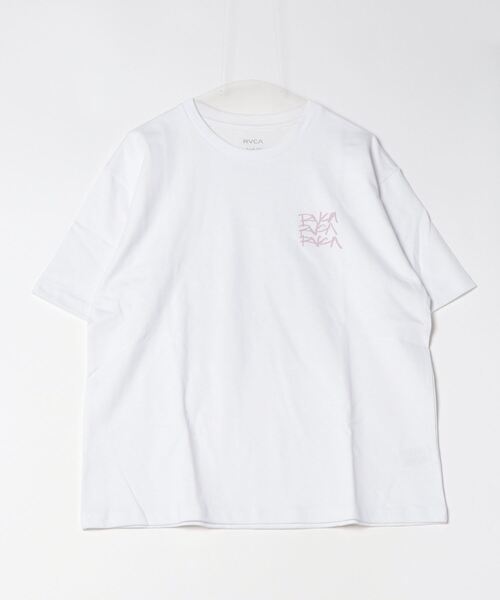 RVCA(ルーカ)の「RVCA/ルーカ 半袖Tee オーバーサイズ バックプリント ユニセックス BE04A-233(Tシャツ/カットソー・メンズ・ホワイト/パープル/ブラック・L/M/S)」の18枚目の写真