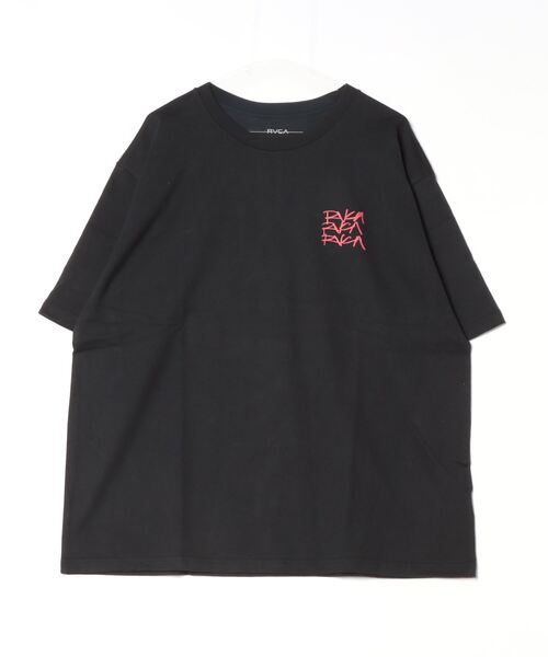 RVCA(ルーカ)の「RVCA/ルーカ 半袖Tee オーバーサイズ バックプリント ユニセックス BE04A-233(Tシャツ/カットソー・メンズ・ホワイト/パープル/ブラック・L/M/S)」の19枚目の写真