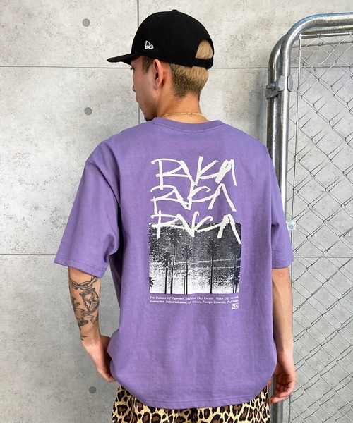 RVCA(ルーカ)の「RVCA/ルーカ 半袖Tee オーバーサイズ バックプリント ユニセックス BE04A-233(Tシャツ/カットソー・メンズ・ホワイト/パープル/ブラック・L/M/S)」の13枚目の写真