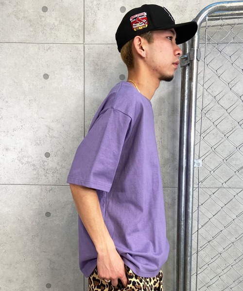 RVCA(ルーカ)の「RVCA/ルーカ 半袖Tee オーバーサイズ バックプリント ユニセックス BE04A-233(Tシャツ/カットソー・メンズ・ホワイト/パープル/ブラック・L/M/S)」の14枚目の写真