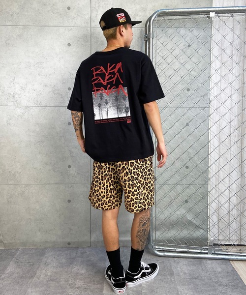 RVCA(ルーカ)の「RVCA/ルーカ 半袖Tee オーバーサイズ バックプリント ユニセックス BE04A-233(Tシャツ/カットソー・メンズ・ホワイト/パープル/ブラック・L/M/S)」の10枚目の写真