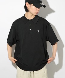 【U.S. POLO ASSN.】ニットポロシャツ PLM42400/PLM42402