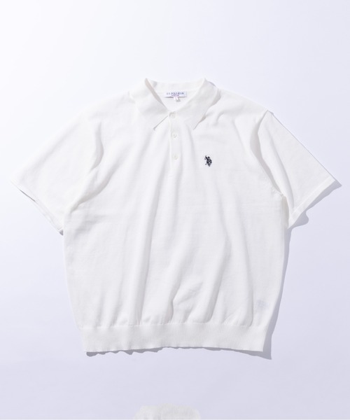 U.S. POLO ASSN.(ユーエスポロアッスン)の「【U.S. POLO ASSN.】ニットポロシャツ PLM42400/PLM42402(ポロシャツ・メンズ・ネイビー/ベージュ/ホワイト/ブラック/ネイビー系2・S/M/L/LL)」の16枚目の写真
