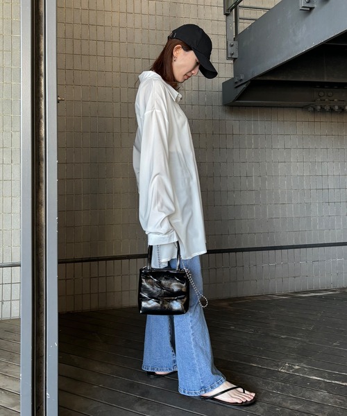 ISOOK(アイスー)の「【ISOOK / アイスー】リボンチェーンバッグ / 2wayバッグ リボンバッグ ミニバッグ ハンドバッグ ZOZOTOWN限定(ショルダーバッグ・レディース・ブラック/シルバー・FREE)」の13枚目の写真