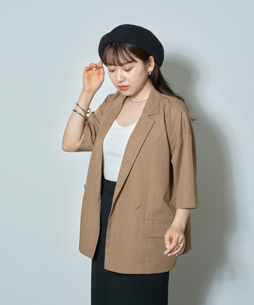 COLONY 2139（コロニートゥーワンスリーナイン）の「麻混ニットベレー（ハンチング/ベレー帽・レディース・ブラック・FREE）」の14枚目の写真