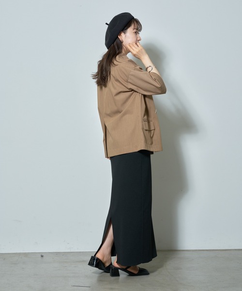 COLONY 2139（コロニートゥーワンスリーナイン）の「麻混ニットベレー（ハンチング/ベレー帽・レディース・ブラック・FREE）」の12枚目の写真