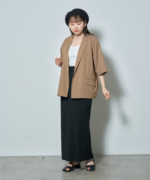 COLONY 2139（コロニートゥーワンスリーナイン）の「麻混ニットベレー（ハンチング/ベレー帽・レディース・ブラック・FREE）」の10枚目の写真