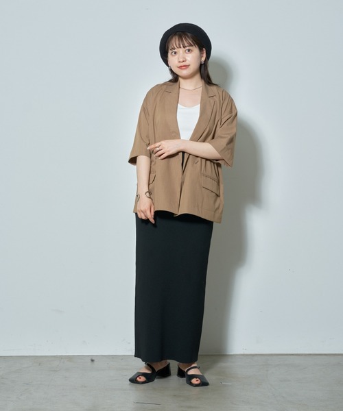 COLONY 2139（コロニートゥーワンスリーナイン）の「麻混ニットベレー（ハンチング/ベレー帽・レディース・ブラック・FREE）」の13枚目の写真