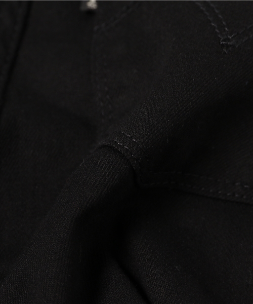 Levi's(リーバイス)の「711 アジアンスキニーフィット ブラック ストレッチ(デニムパンツ・レディース・ブラック・23inch/24inch/25inch/26inch/27inch/28inch/27/30/26/30/28/30/25/30/24/30/23)」の10枚目の写真