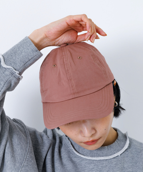 TESTIFY（テスティファイ）の「【TESTIFY】Calm Low Cap ベーシック キャップ（キャップ・レディース・ブラック/モスグリーン/ピンク・フリー）」の4枚目の写真