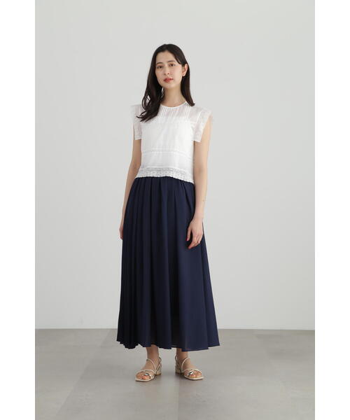 JILL STUART（ジルスチュアート）の「◇コットンレース×ローンコンビ 