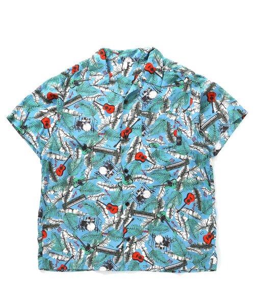 BREEZE（ブリーズ）の「【20周年】HY×BREEZE　HY総柄シャツ大人（シャツ/ブラウス・メンズ・レッド/ターコイズブルー・LARGE/MEDIUM）」の17枚目の写真