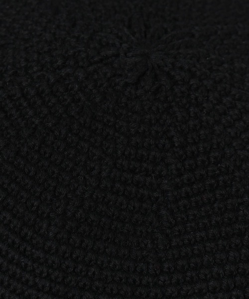 PAGEBOY(ページボーイ)の「サマーニットベレー(ニットキャップ/ビーニー・レディース・ブラック/オフホワイト・ONE SIZE)」の15枚目の写真