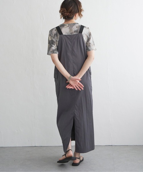 notch.(ノッチ)の「アート柄パワーメッシュTシャツ(Tシャツ/カットソー・レディース・グレー/アイボリー・M)」の18枚目の写真