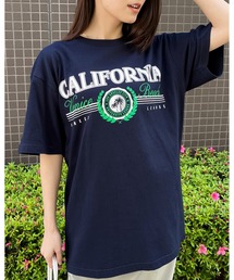 【RGY】CALIFORNIA Venice Beach デザインプリントTシャツ (CP)