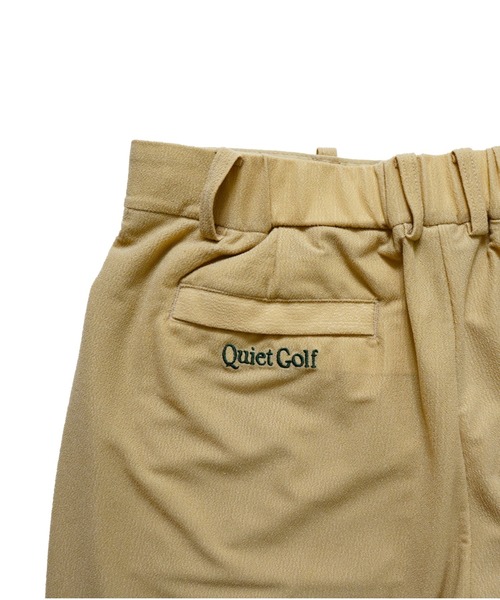 BENCH AT THE GREENE GOLF（ベンチアットザグリーンゴルフ）の「《QUIET GOLF》QG Relax Shorts（その他パンツ・メンズ・ベージュ/ブラック/グリーン・MEDIUM/LARGE）」の11枚目の写真