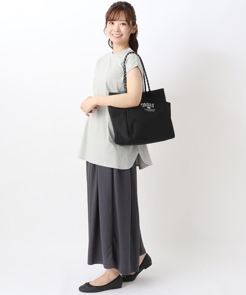 one'sterrace(ワンズテラス)の「【A4可】SE コードタックトート(トートバッグ・レディース・グレー系4/ブラック系8/グリーン系その他6・99)」の17枚目の写真