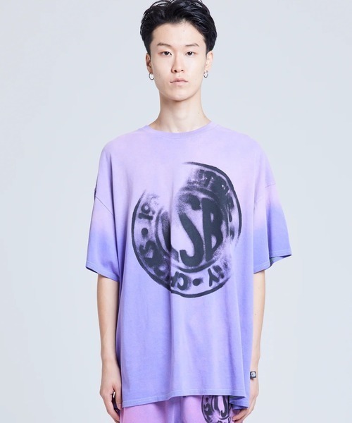 LittleSunnyBite/リトルサニーバイト/gradation logo tee