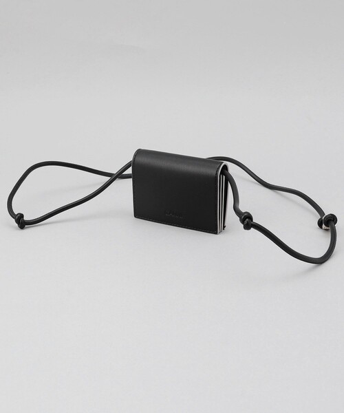 GANNI（ガニー）の「GANNI/ガニー GANNI BOU WALLET ON STRAP / A5396 / ショルダーストラップ ミニウォレット（財布・レディース・ブラック・ONE SIZE）」の17枚目の写真
