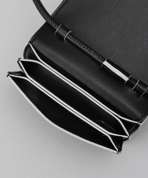 GANNI（ガニー）の「GANNI/ガニー GANNI BOU WALLET ON STRAP / A5396 / ショルダーストラップ ミニウォレット（財布・レディース・ブラック・ONE SIZE）」の15枚目の写真