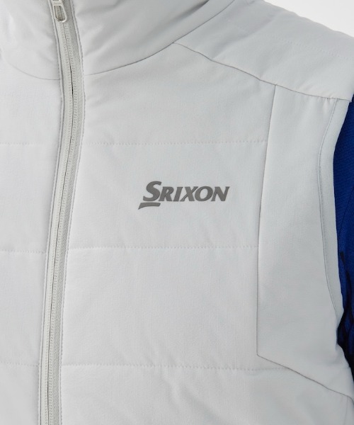 【セール】【HEAT NAVI】ストレッチ中わたアウターベスト（ベスト）｜SRIXON（スリクソン）