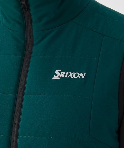 【セール】【HEAT NAVI】ストレッチ中わたアウターベスト（ベスト）｜SRIXON（スリクソン）