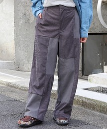 チチカカ（チチカカ）の「コーデュロイパッチワークパンツ【ユニセックス】（その他パンツ）」