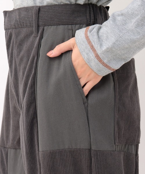 チチカカ（チチカカ）の「コーデュロイパッチワークパンツ【ユニセックス】（その他パンツ・メンズ・ブルー/グレー・MEDIUM/LARGE）」の10枚目の写真