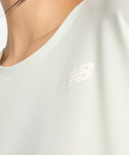 NEW BALANCE（ニューバランス）の「Seasonal パフォーマンスロングスリーブTシャツ（Tシャツ/カットソー・レディース・ブラック/ミント・X-LARGE/LARGE/MEDIUM/SMALL）」の4枚目の写真