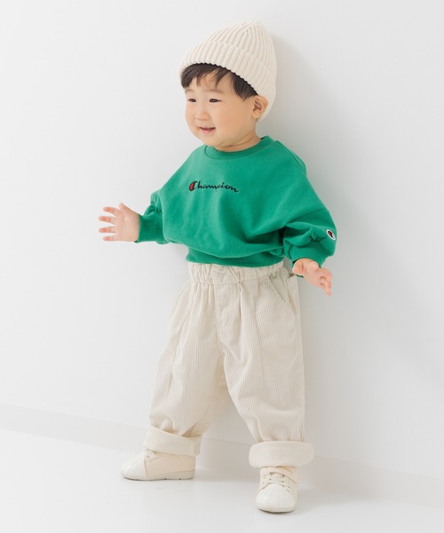 Champion（チャンピオン）の「champion / チャンピオン ロゴトレーナー（スウェット・キッズ・グリーン/レッド/チャコールグレー・80ｃｍ/90cm/100cm/110cm/120cm/130cm）」の17枚目の写真