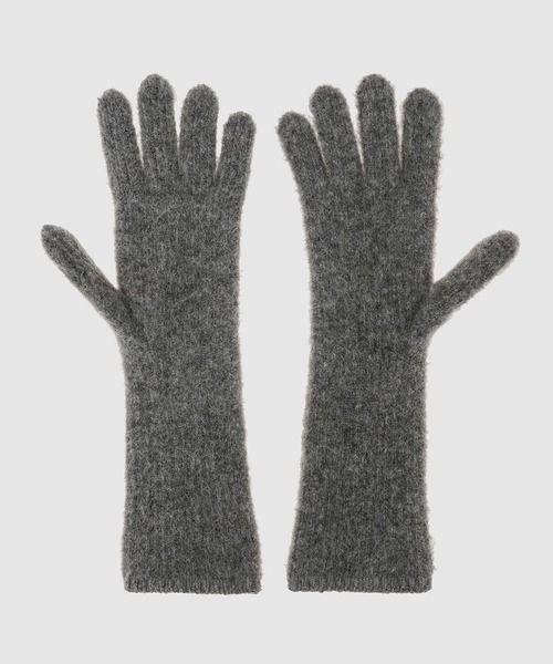 JACQUEMUS[正規品/送料関税込] LES GANTS GROS GRAIN グローブ Jacquemus Les Gants Gros Grain 手袋 | グレー | FARFETCH JP