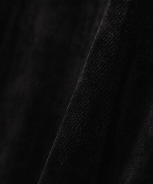 FREE'S MART（フリーズマート）の「◆2ストラップベロアキャミワンピース（ワンピース・レディース・ブラック/グレー・SMALL/MEDIUM）」の18枚目の写真