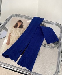 kirakiraShop(キラキラショップ)の指穴 ニット アームウォーマー(アームカバー)