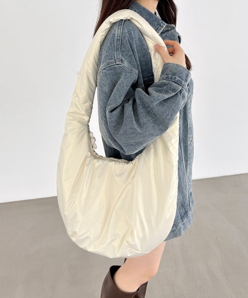 Heather（ヘザー）の「【キャセリーニ】オーロラパフショルダーBAG