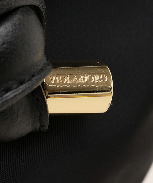LE TALON(ルタロン)の「VIOLADORO/ヴィオラドーロ BIANCA ナイロンバッグ(ショルダーバッグ・レディース・ベージュ系その他/ベージュ/ブラック・FREE)」の19枚目の写真