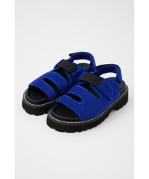 BELTED LOAFERSサンダル風ローファーenfold SQUARE－TOE LOAFER（300HS255－2420