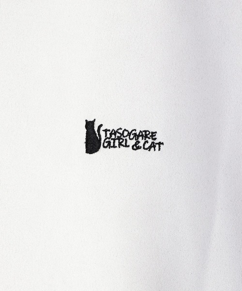 WESTSEA(ウエストシー)の「フェイクスエード TASOGARE GIRL & CAT 長袖 ハーフジッププルオーバー(スウェット・メンズ・チャコール/オフホワイト/グレー・M/L)」の16枚目の写真