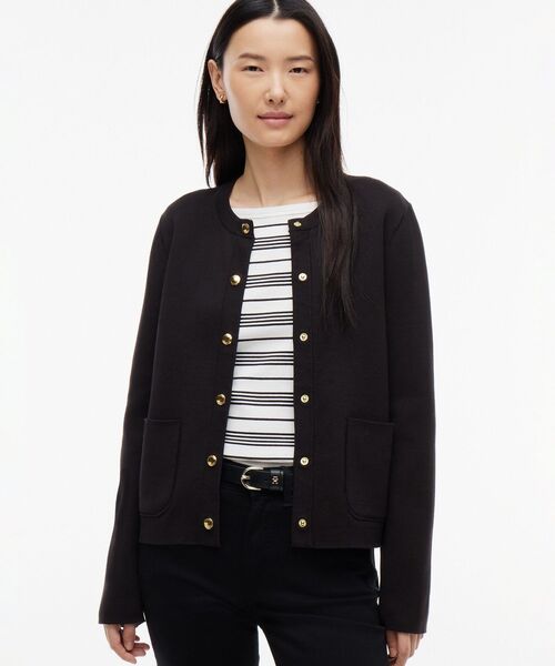 TOMMY HILFIGER(トミーヒルフィガー)の「リバーシブルカーディガン(カーディガン/ボレロ・レディース・レッド/ネイビー/レッド系その他3/マルチ/スカイブルー/ブラック/レンガ・XX-SMALL/X-SMALL/SMALL)」の2枚目の写真