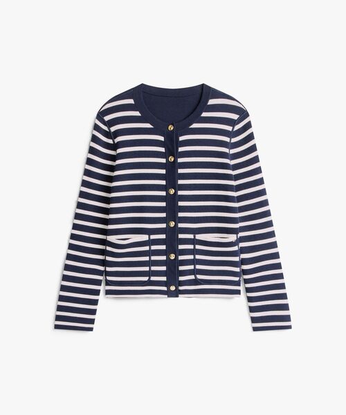 TOMMY HILFIGER(トミーヒルフィガー)の「リバーシブルカーディガン(カーディガン/ボレロ・レディース・レッド/ネイビー/レッド系その他3/マルチ/スカイブルー/ブラック/レンガ・XX-SMALL/X-SMALL/SMALL)」の14枚目の写真
