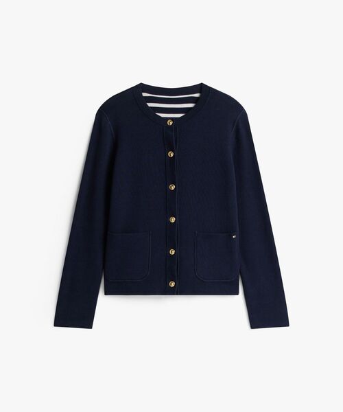 TOMMY HILFIGER(トミーヒルフィガー)の「リバーシブルカーディガン(カーディガン/ボレロ・レディース・レッド/ネイビー/レッド系その他3/マルチ/スカイブルー/ブラック/レンガ・XX-SMALL/X-SMALL/SMALL)」の13枚目の写真