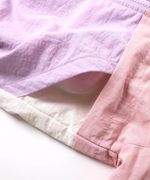 apres les cours（アプレレクール）の「バラエティウィンドブレーカー（ナイロンジャケット・キッズ・ブラック/アイボリー/ブラウン/ラベンダー・80/90/100/110/120/130/140）」の17枚目の写真